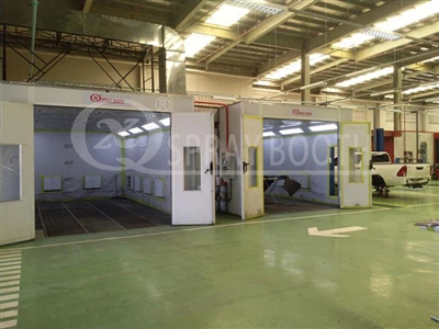 كشك طلاء Auto Body Shop في الفلبين