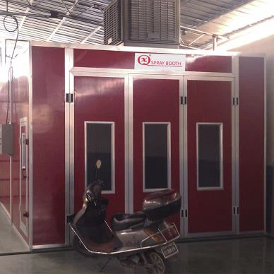 كم تبلغ تكلفة بناء كابينة طلاء للدراجات النارية؟