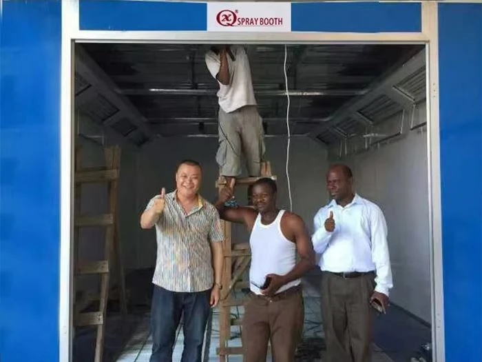 Carbon Filtration Body Shop Spray Booth high quality